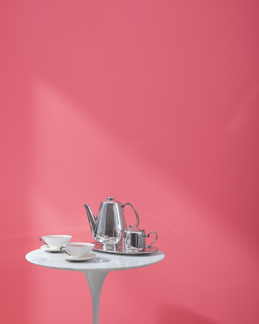 Painted wall in Deco Rose 1328
