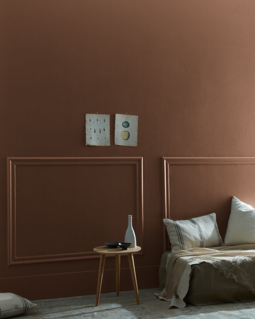 Painted wall in Deep Taupe 2111-10