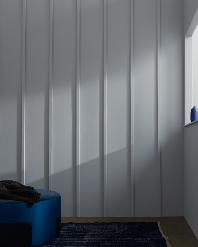 Painted wall in Delray Gray 1614