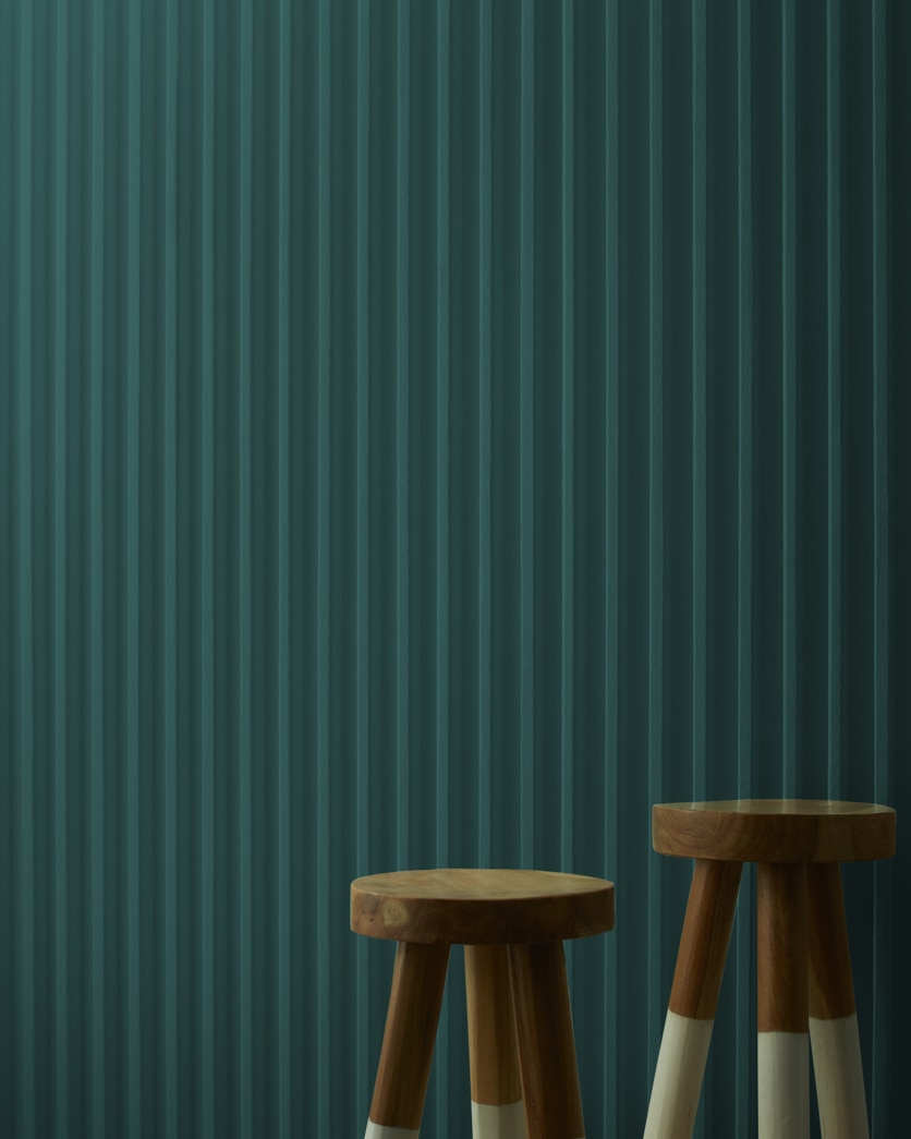 Painted wall in Dollar Bill Green 2050-20