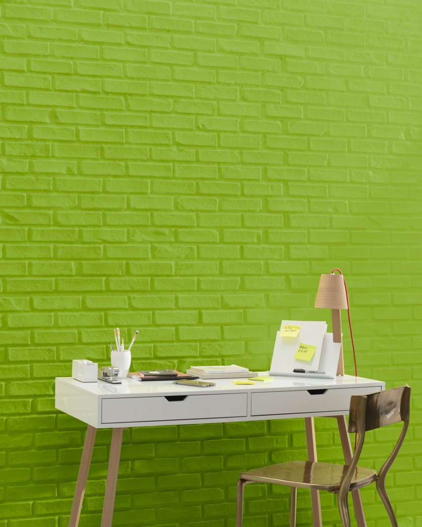 Painted wall in Douglas Fir 2028-20