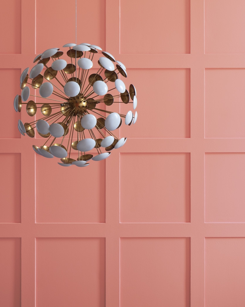 Painted wall in Dusty Mauve 2174-40