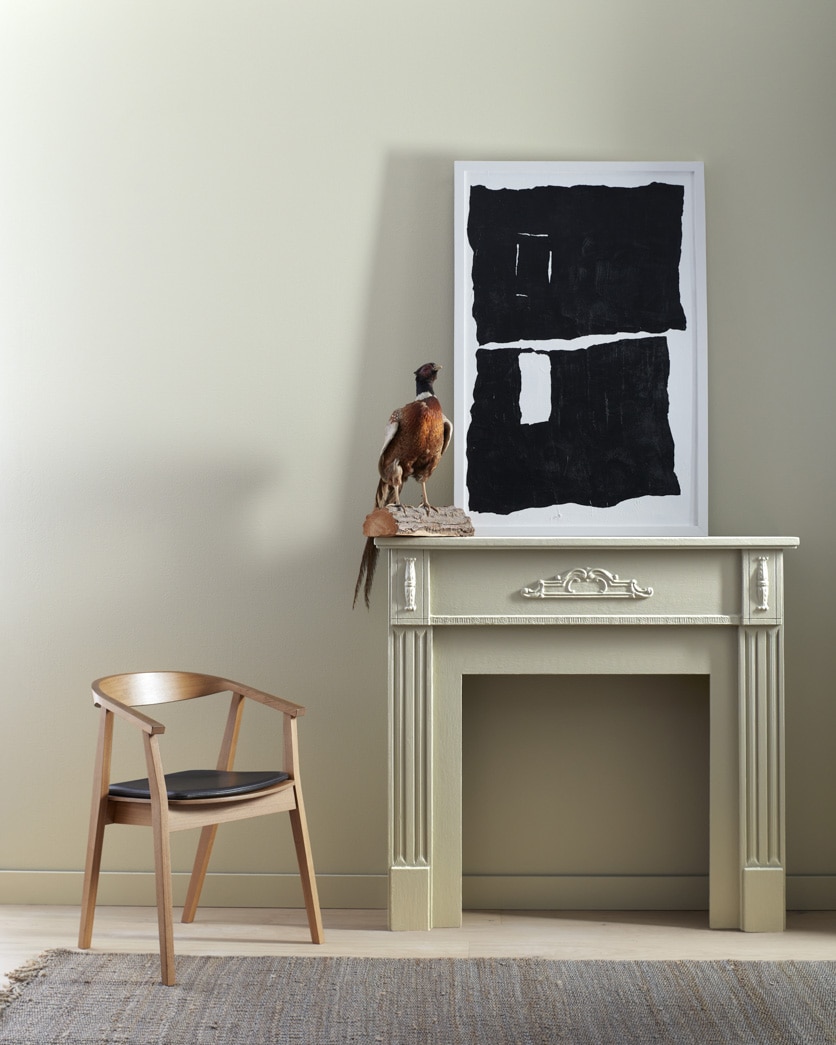 Painted wall in Dusty Miller CSP-755