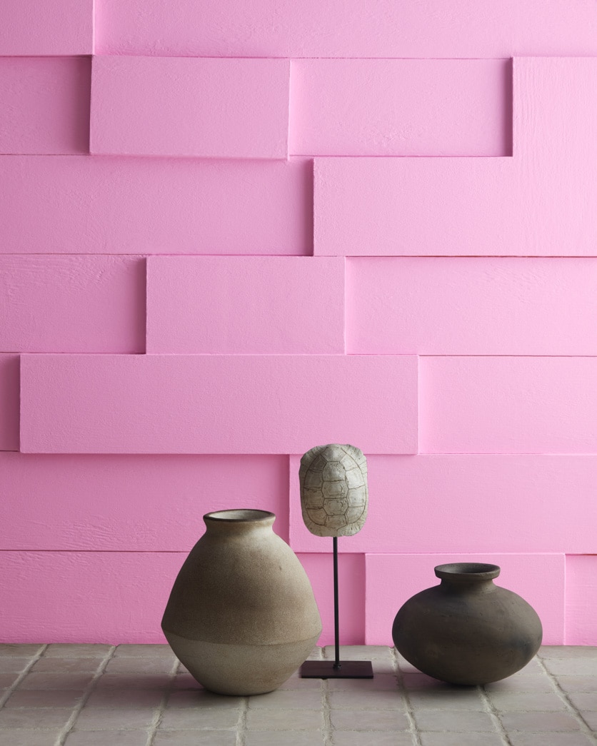 Painted wall in Easter Pink 2076-50