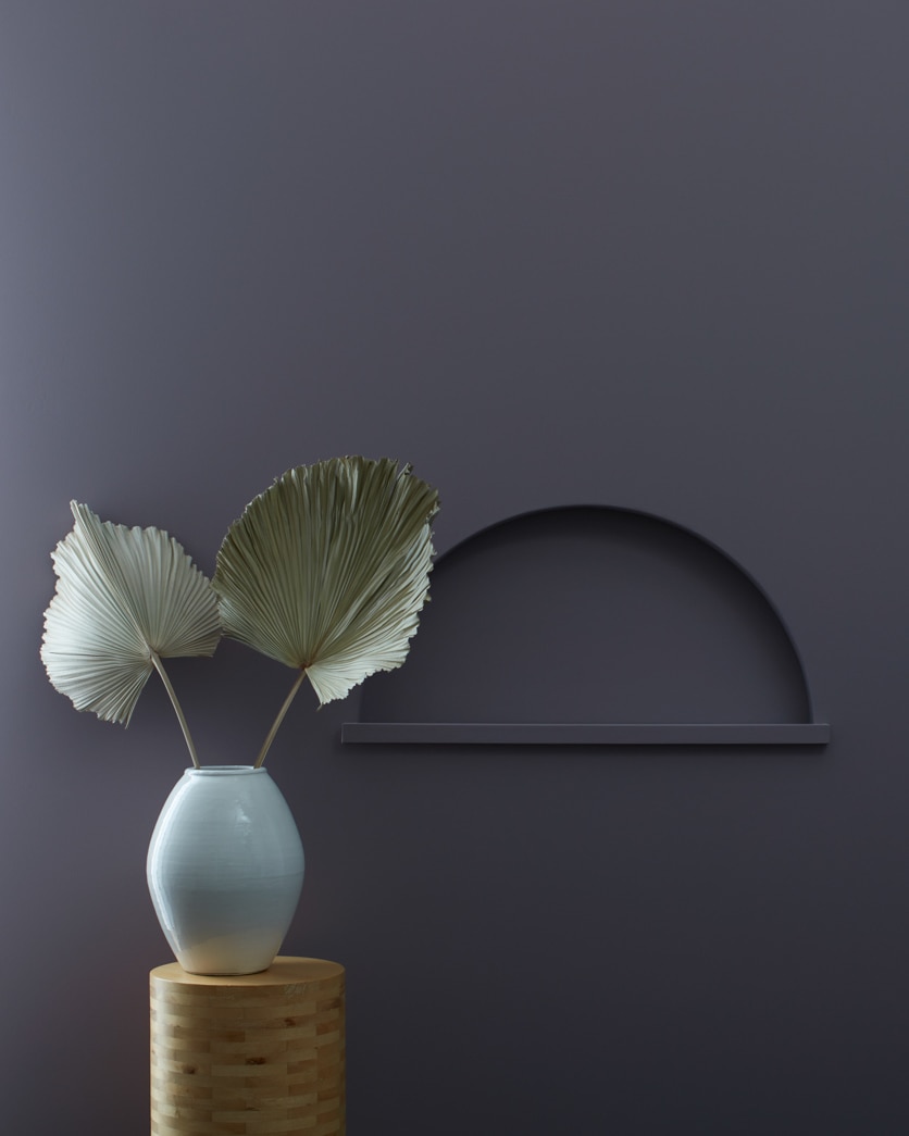 Painted wall in Ebony Slate 2118-30