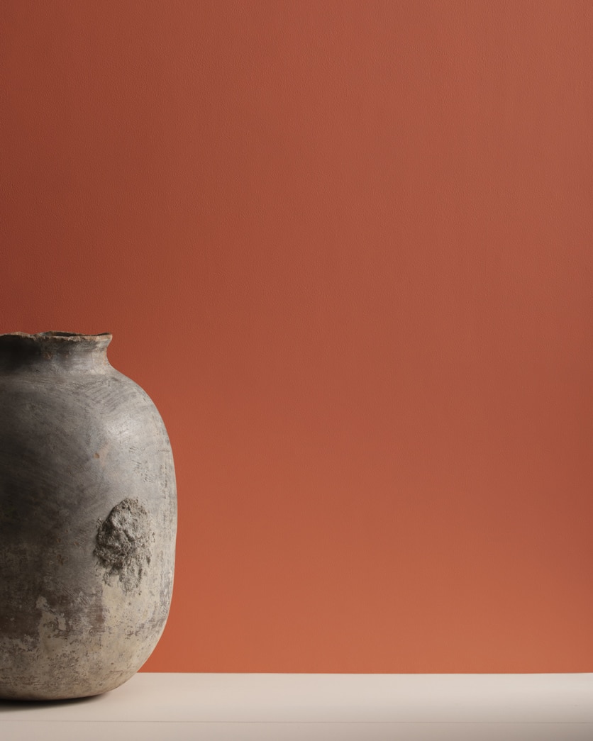 Painted wall in Egyptian Clay CSP-1140