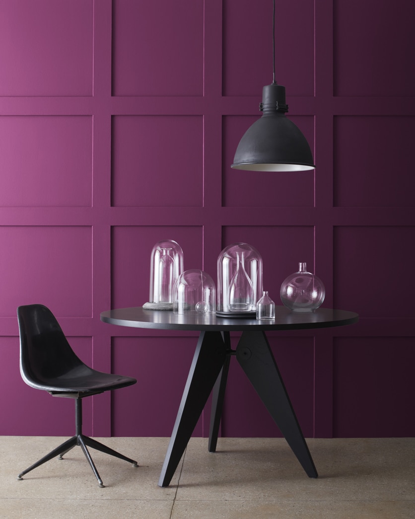 Painted wall in Elderberry Wine CSP-470