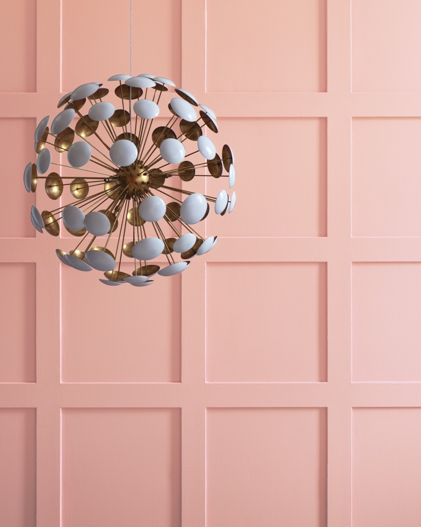 Painted wall in Eraser Pink 2174-50