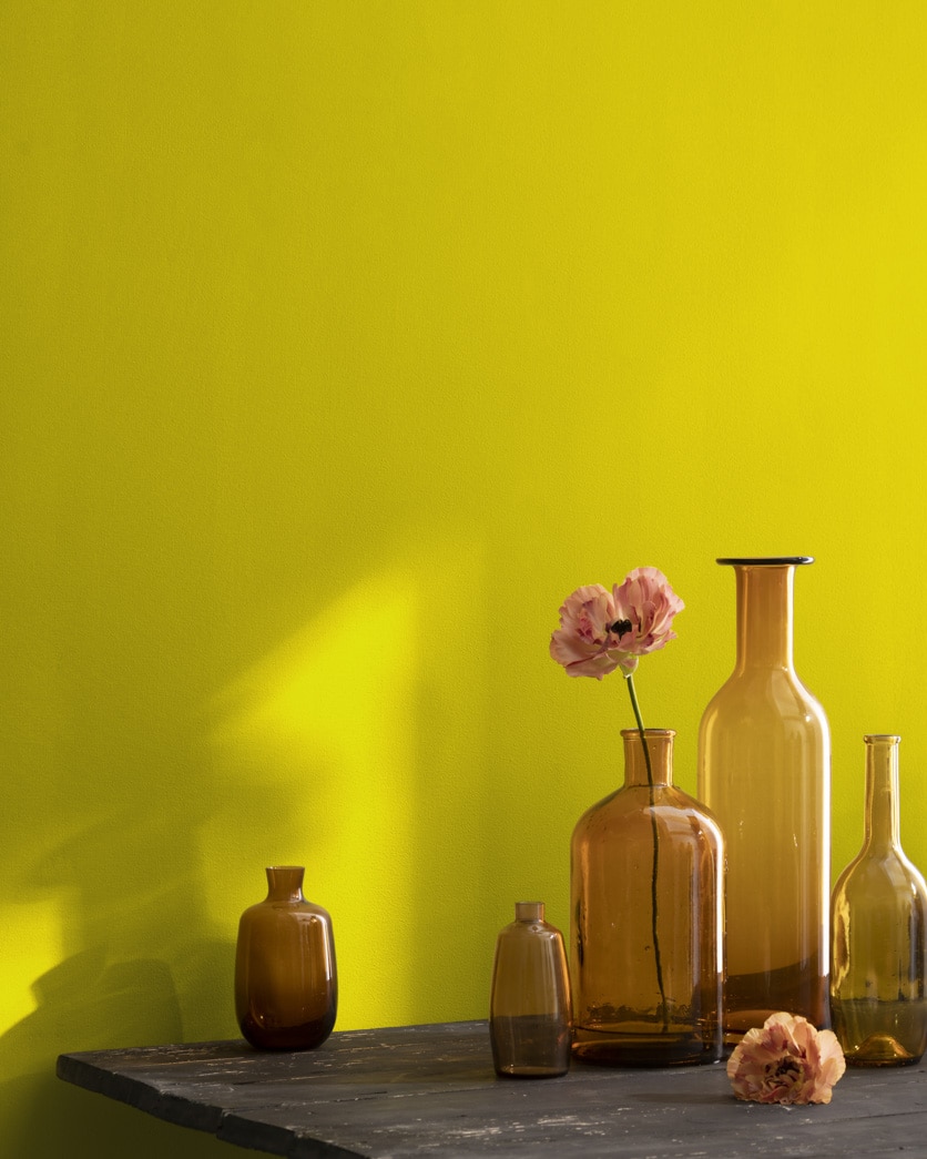 Painted wall in Eve Green 2024-20