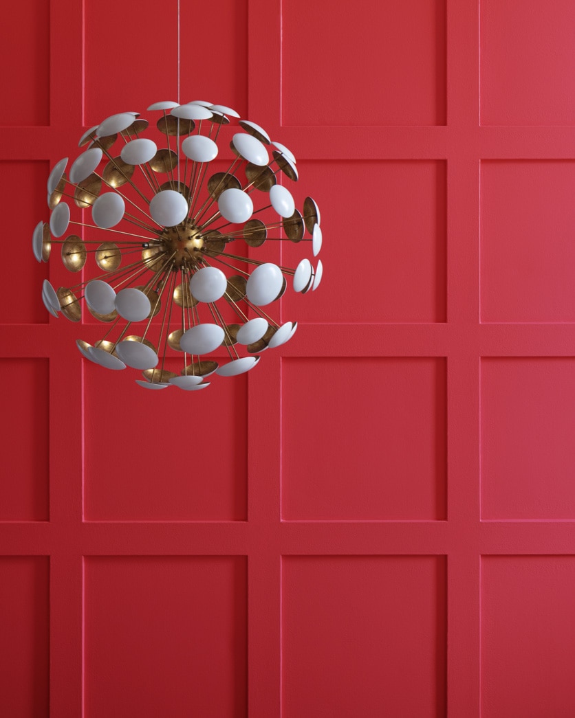 Painted wall in Exotic Red 2086-10