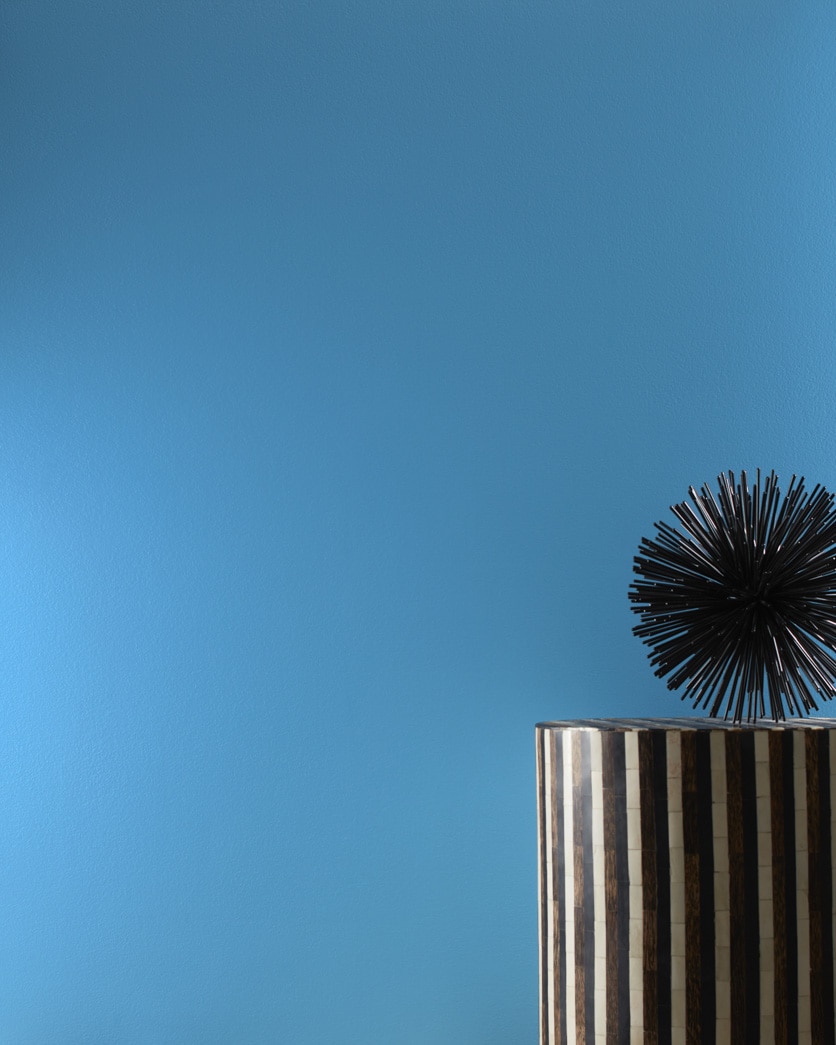 Painted wall in Finley Blue CW-620