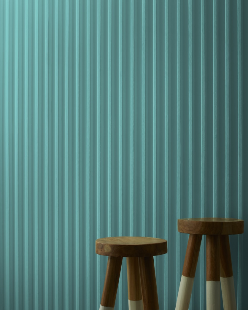 Painted wall in Florida Keys Blue 2050-40