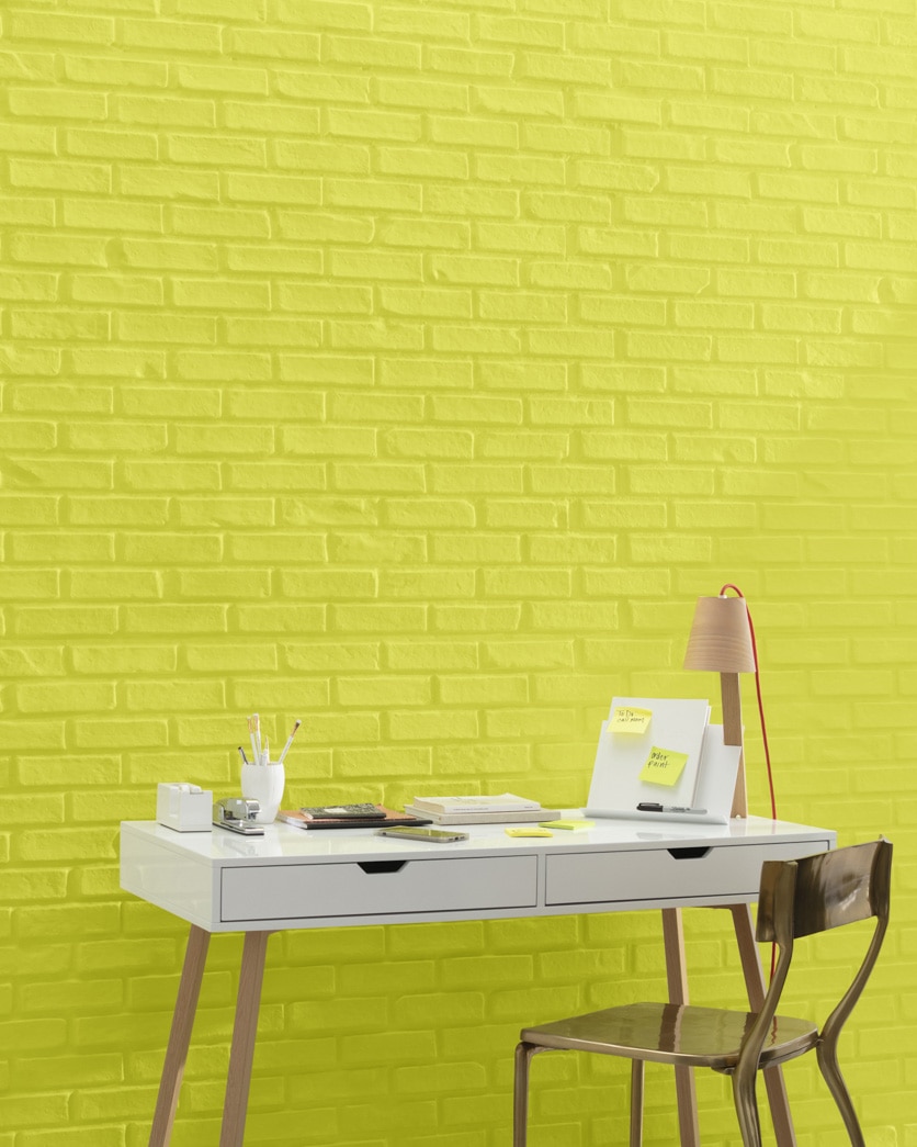 Painted wall in Flower Power 398