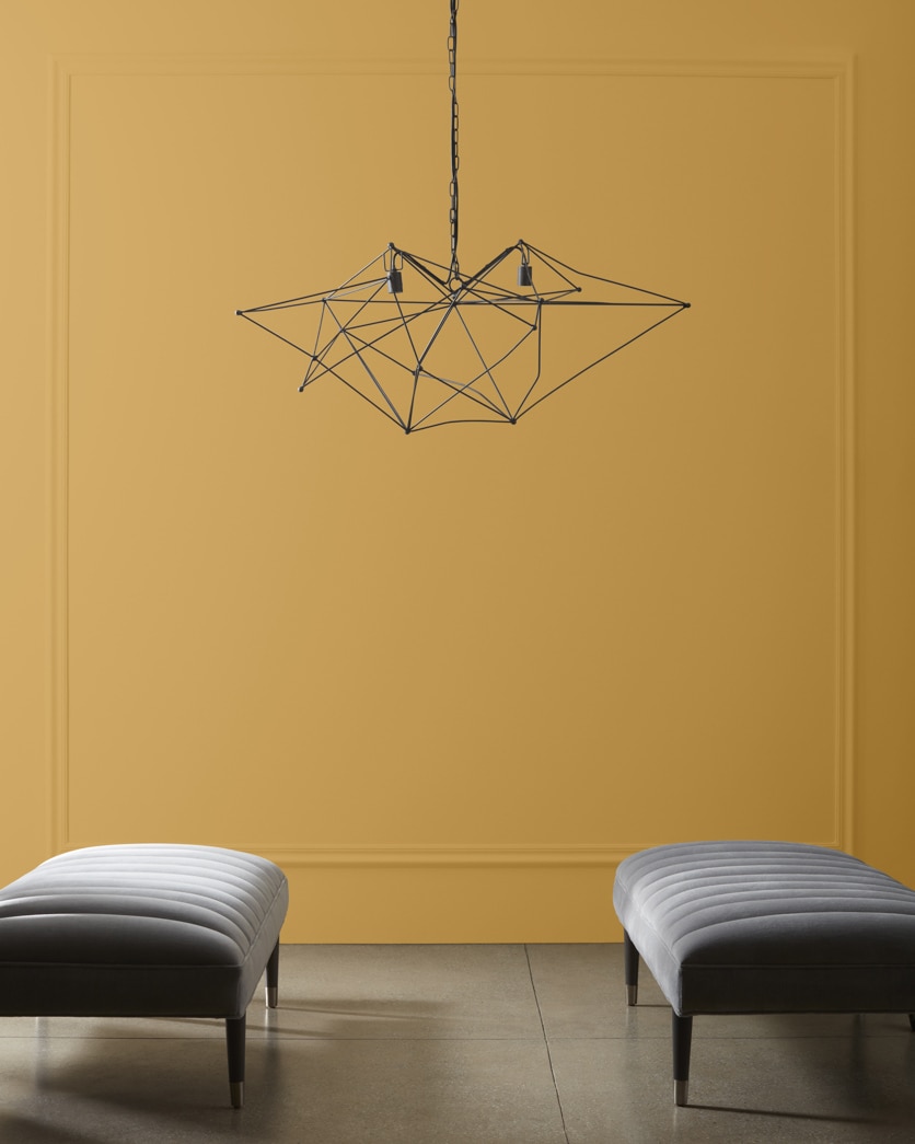 Painted wall in French Horn 195