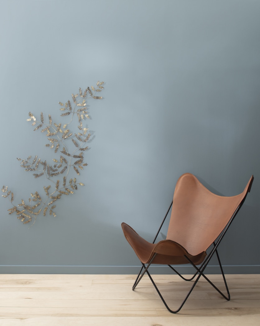 Painted wall in French Toile CSP-595