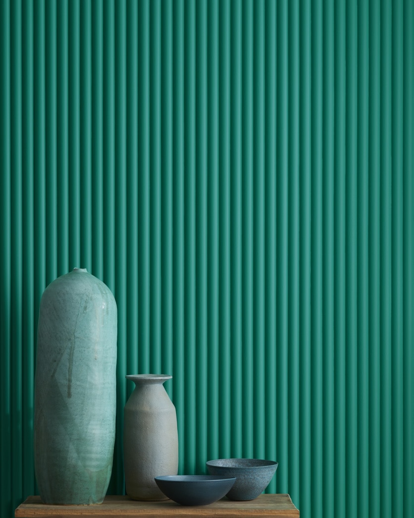 Painted wall in Geddy Verdigris CW-550