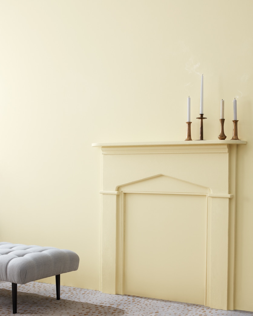 Painted wall in Geddy White CW-20