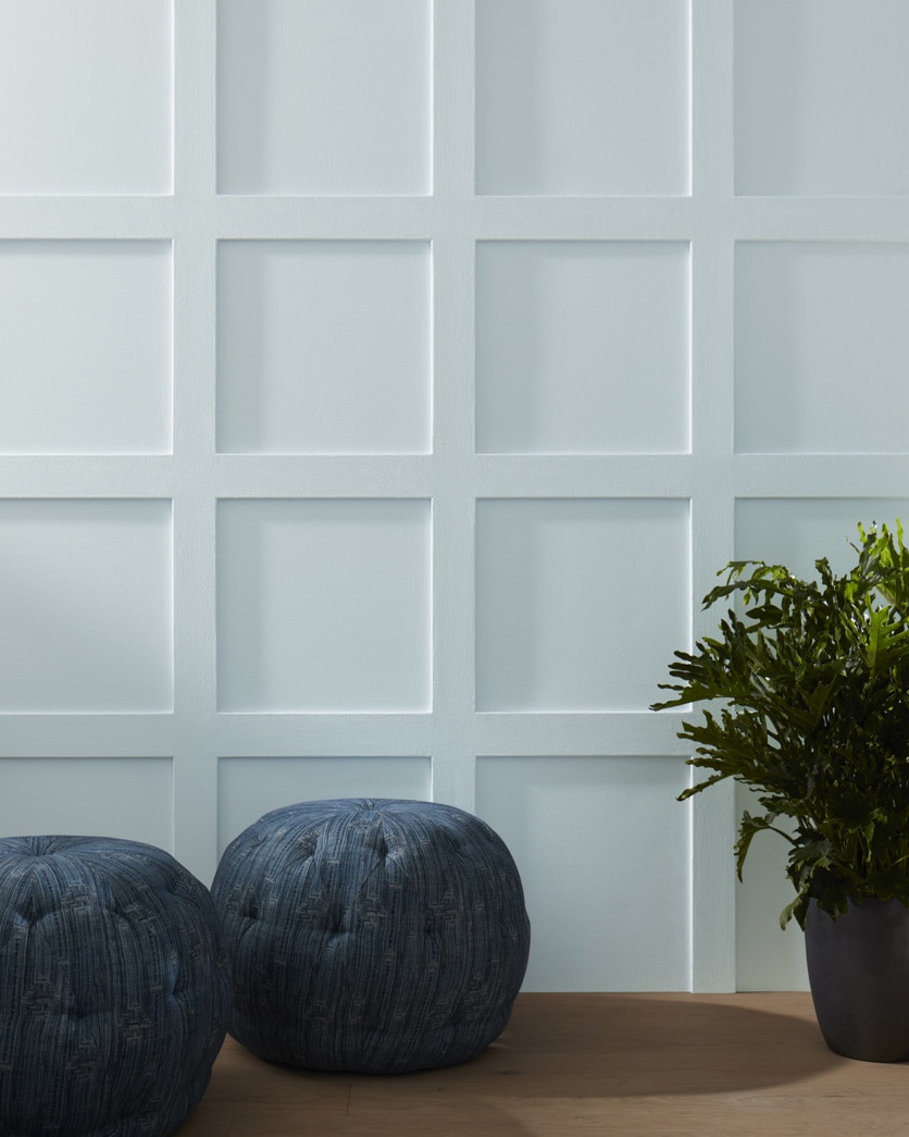 Painted wall in Gentle Gray 1626