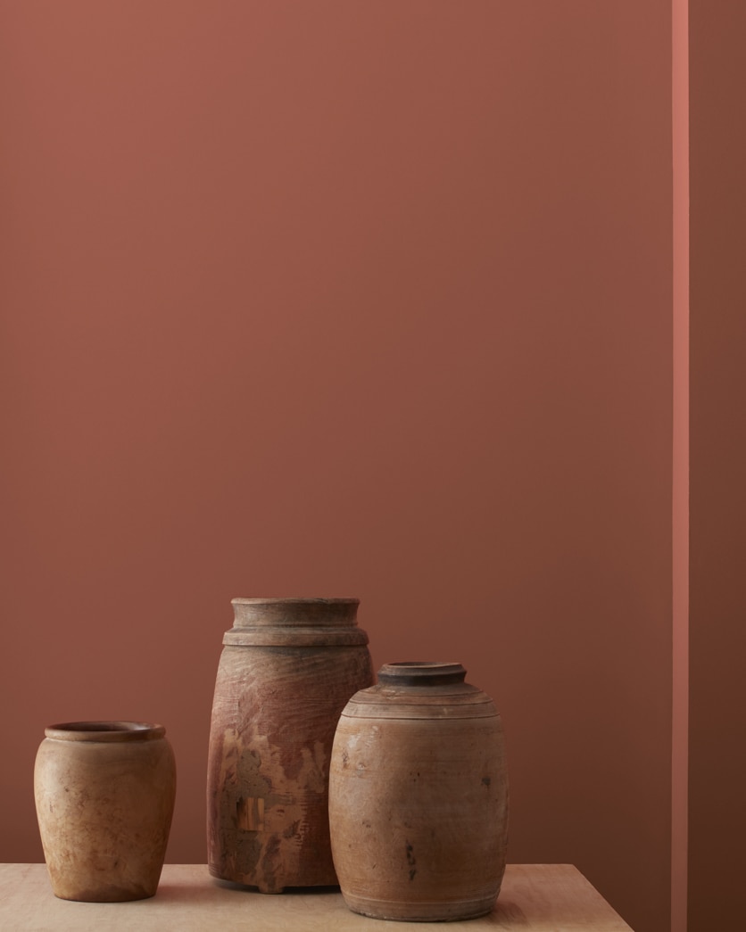 Painted wall in Georgian Brick HC-50