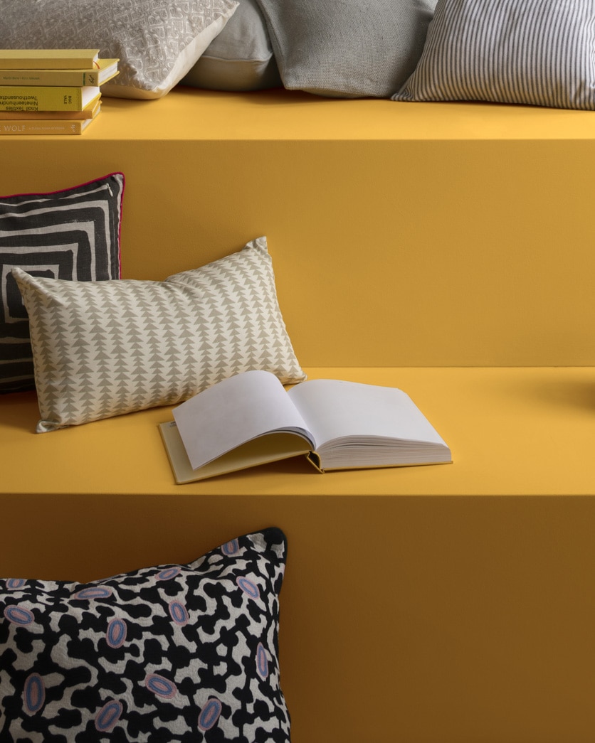 Painted wall in Glen Ridge Gold 301