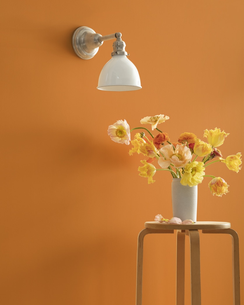 Painted wall in Golden Harvest 2157-20