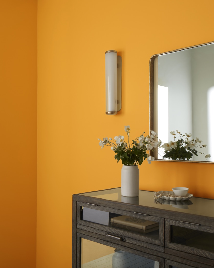 Painted wall in Golden Vista 308