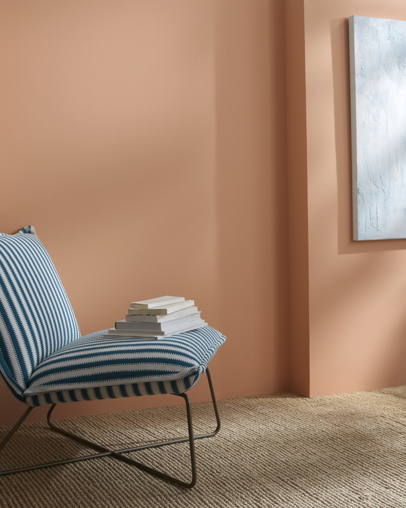 Painted wall in Grazing Fawn 1220