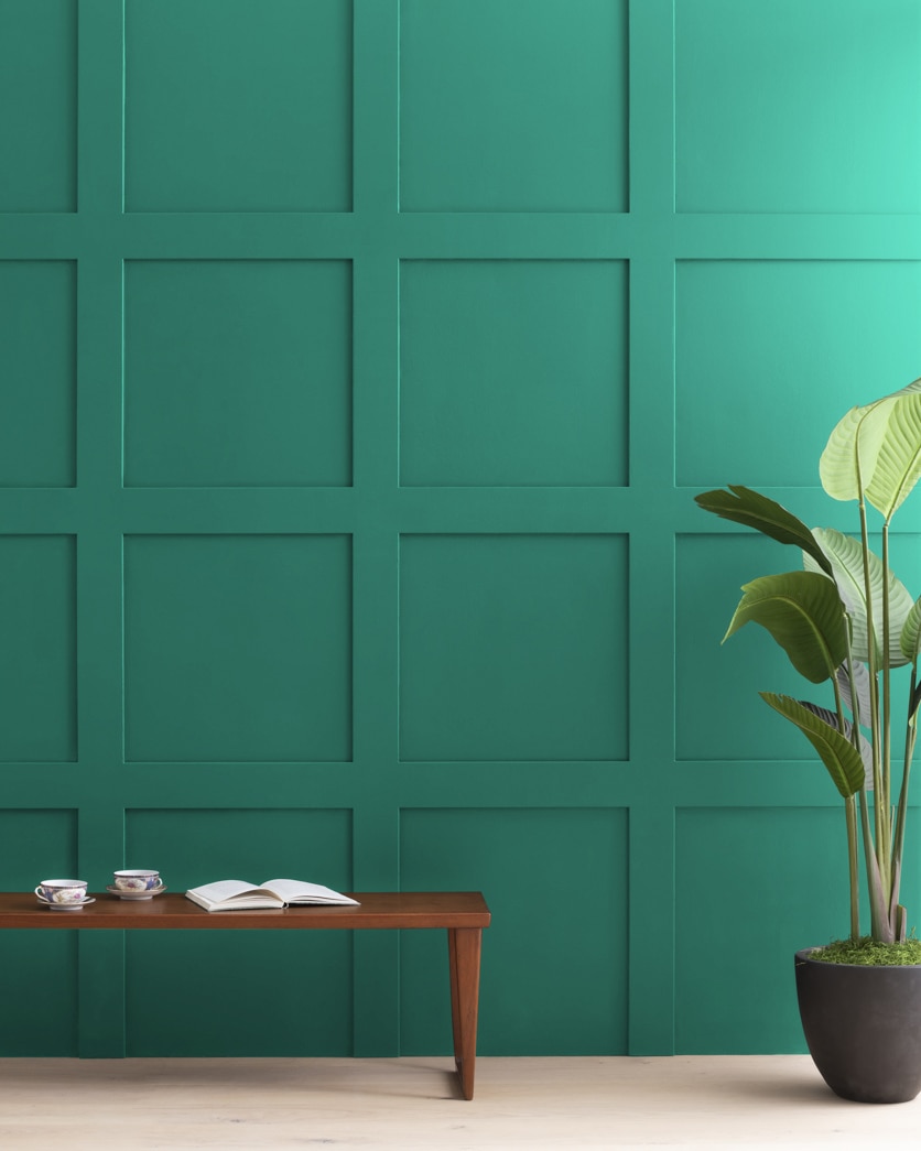 Painted wall in Green Gables 2041-30