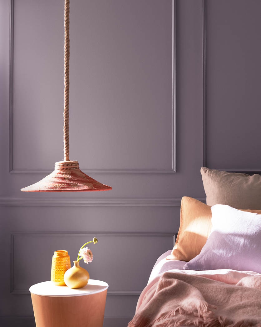 Painted wall in Hazy Lilac 2116-40