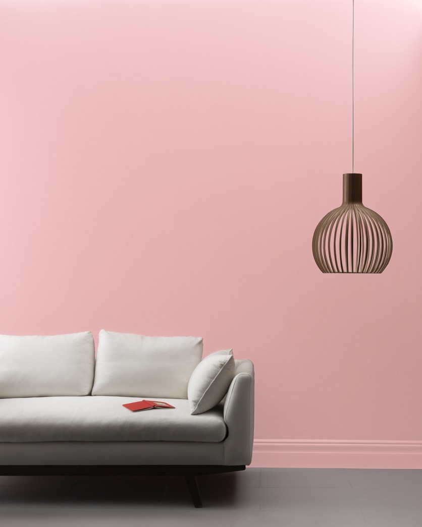 Painted wall in Hearts Delight 1283
