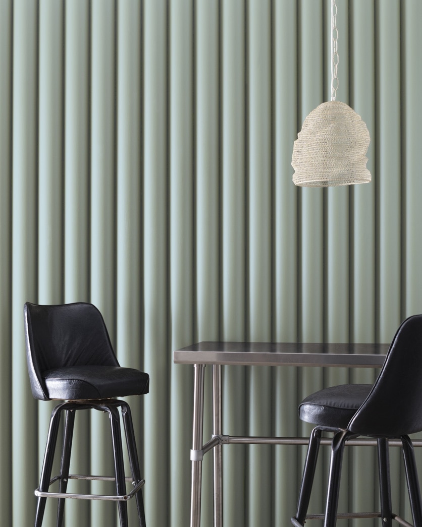 Painted wall in Heather Gray 2139-40