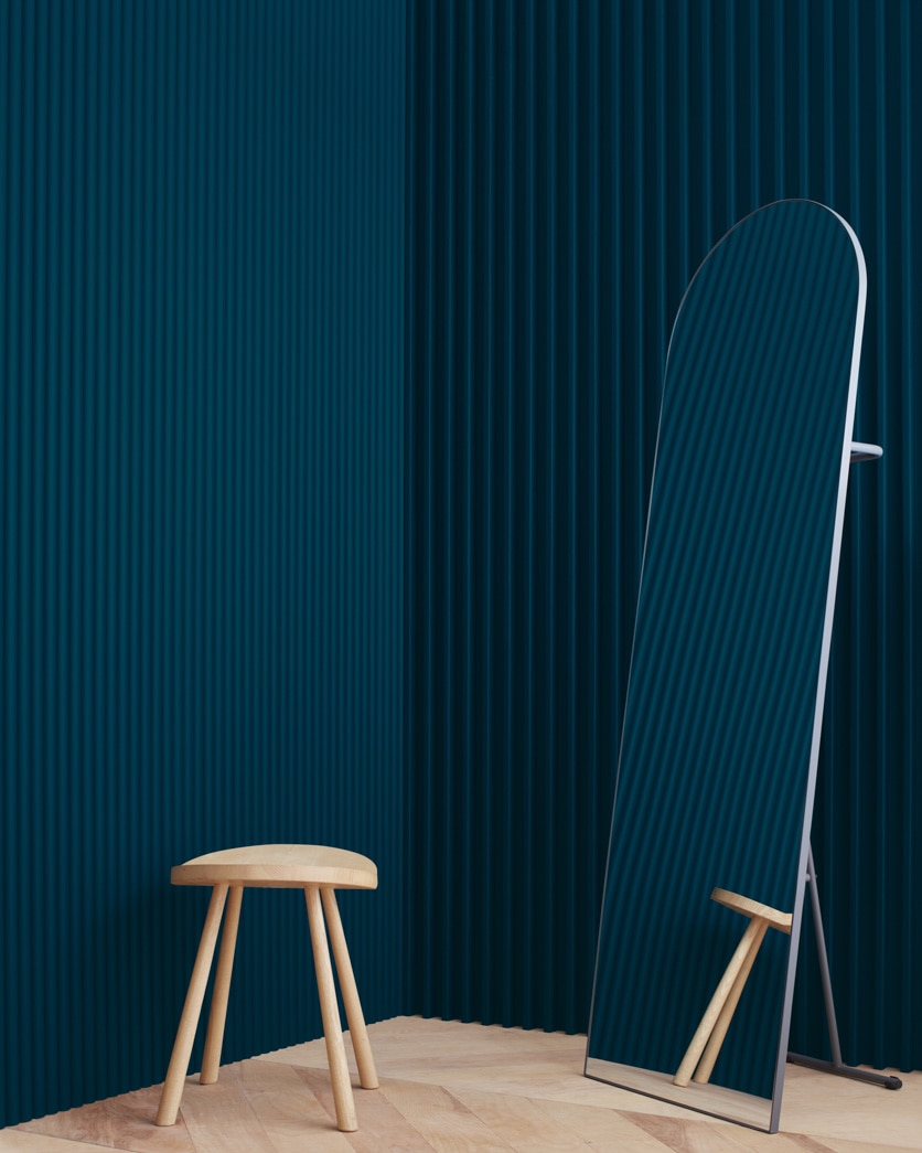 Painted wall in Hidden Sapphire CSP-690