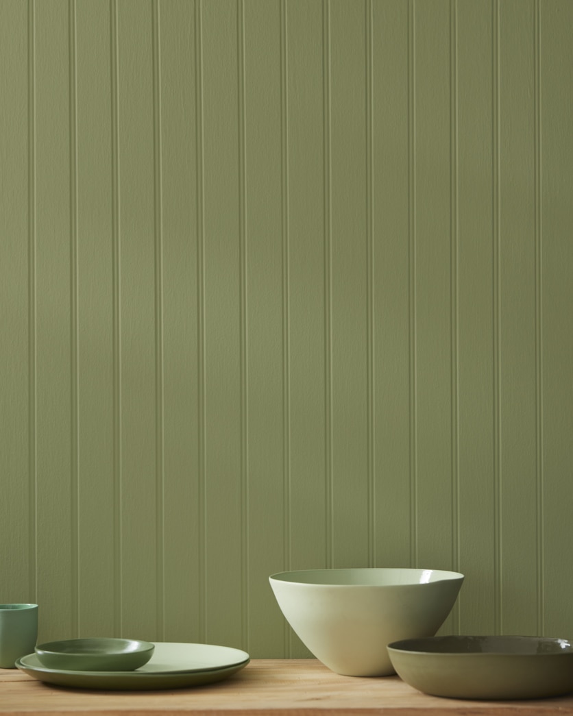 Painted wall in Home on the Range 483