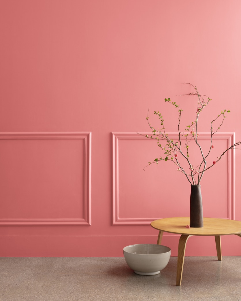 Painted wall in Hydrangea Flowers 2008-40
