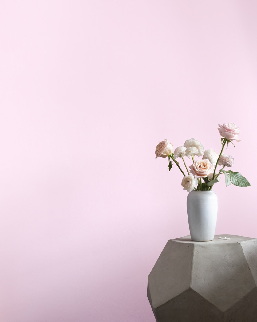 Painted wall in I Love You Pink 2077-70