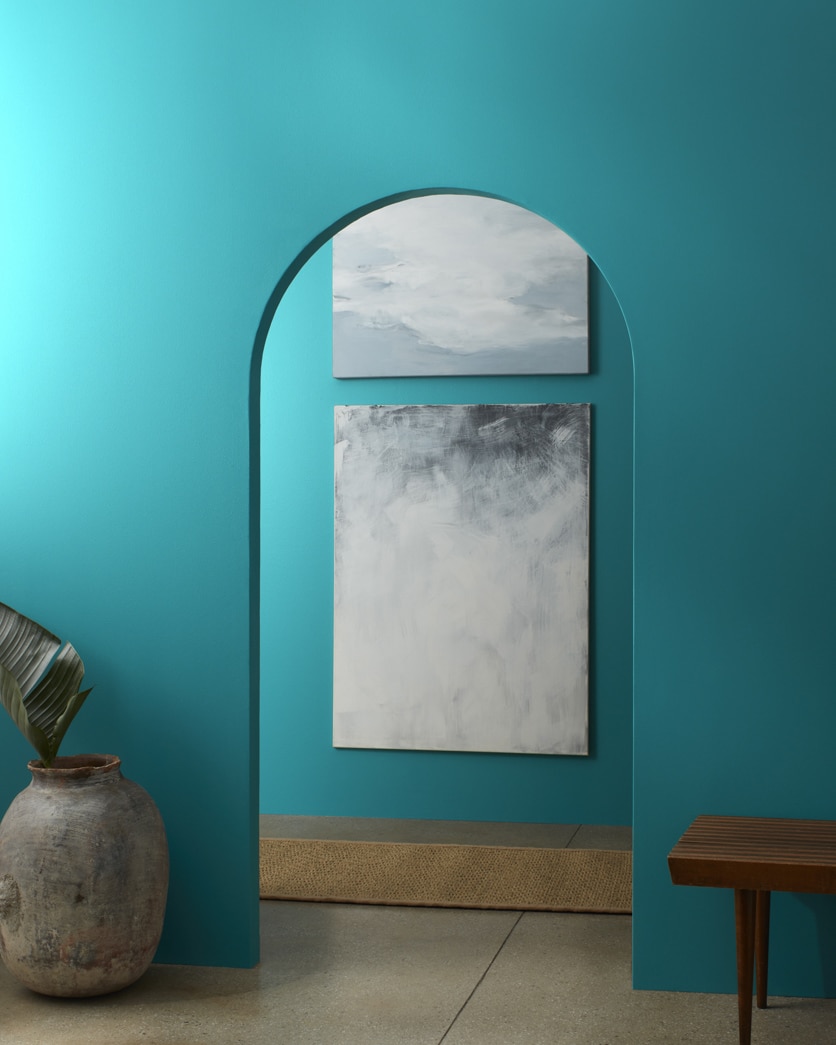 Painted wall in In the Tropics CSP-640