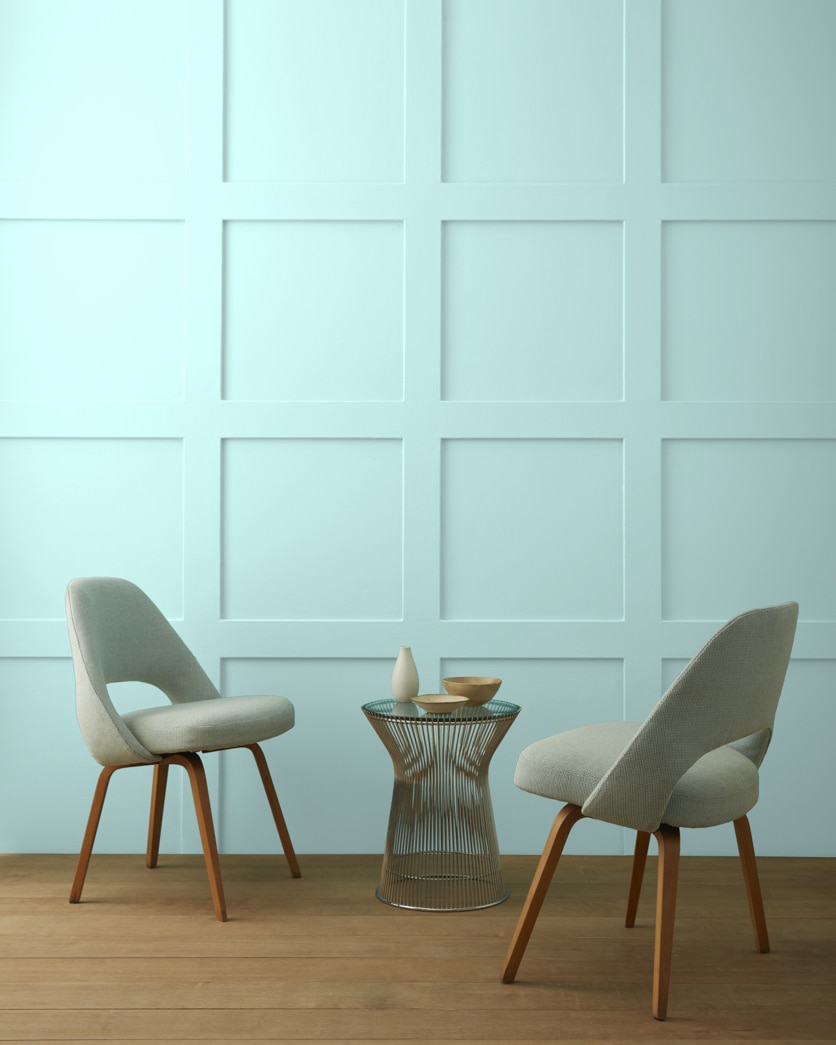 Painted wall in Jack Frost 729