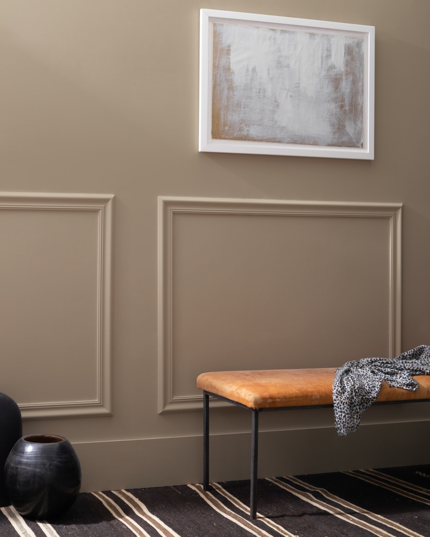 Painted wall in Kingsport Gray HC-86