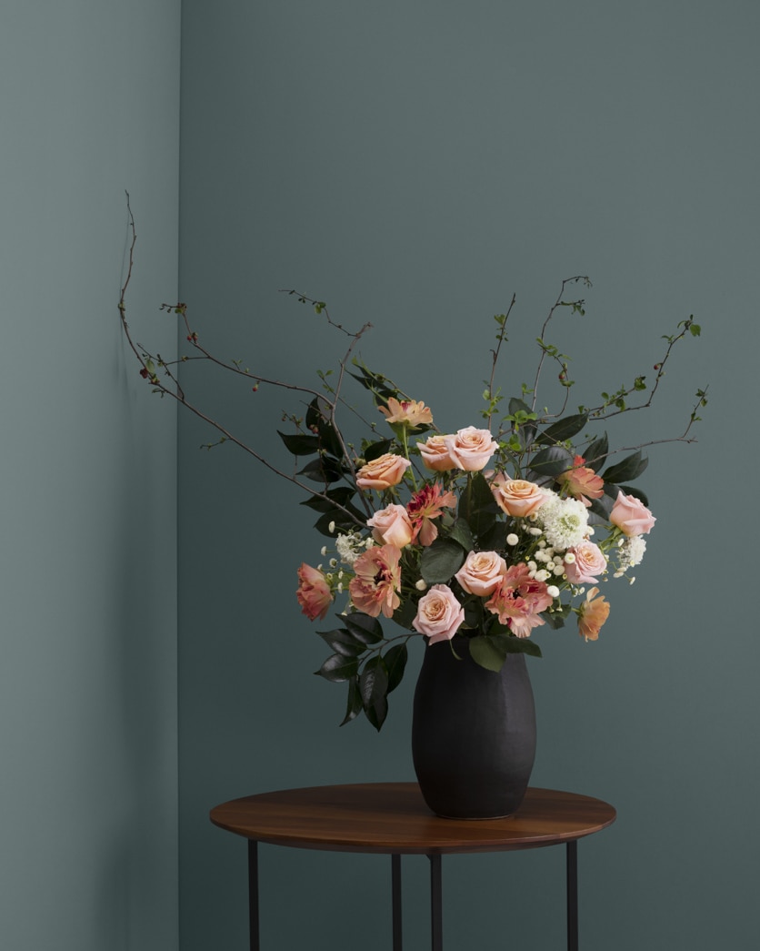 Painted wall in Knoxville Gray HC-160