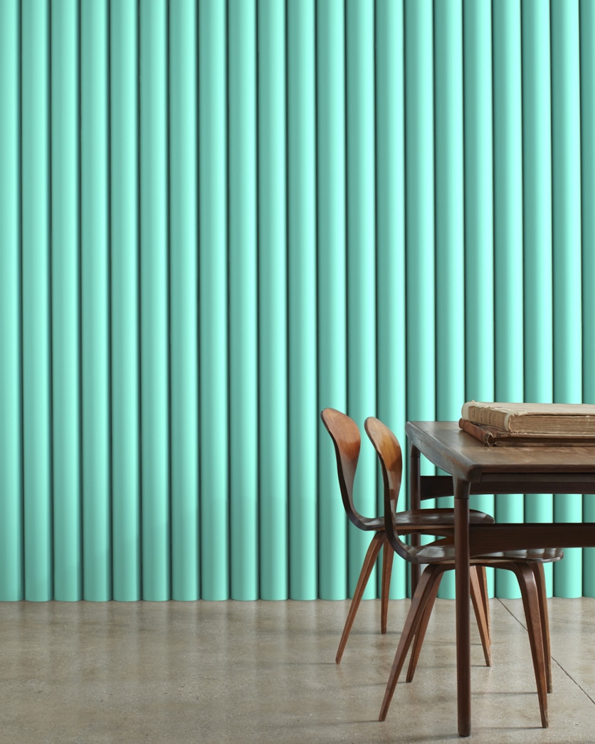 Painted wall in Kokopelli Teal 648