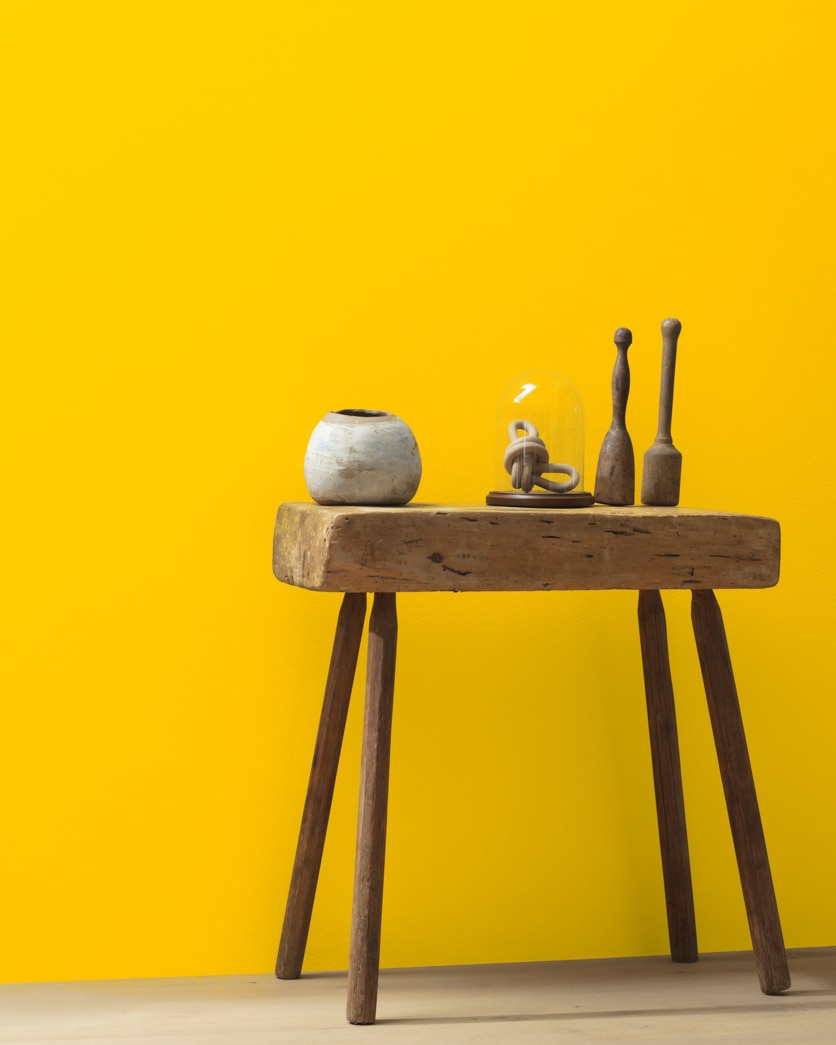 Painted wall in Lemon 2021-20