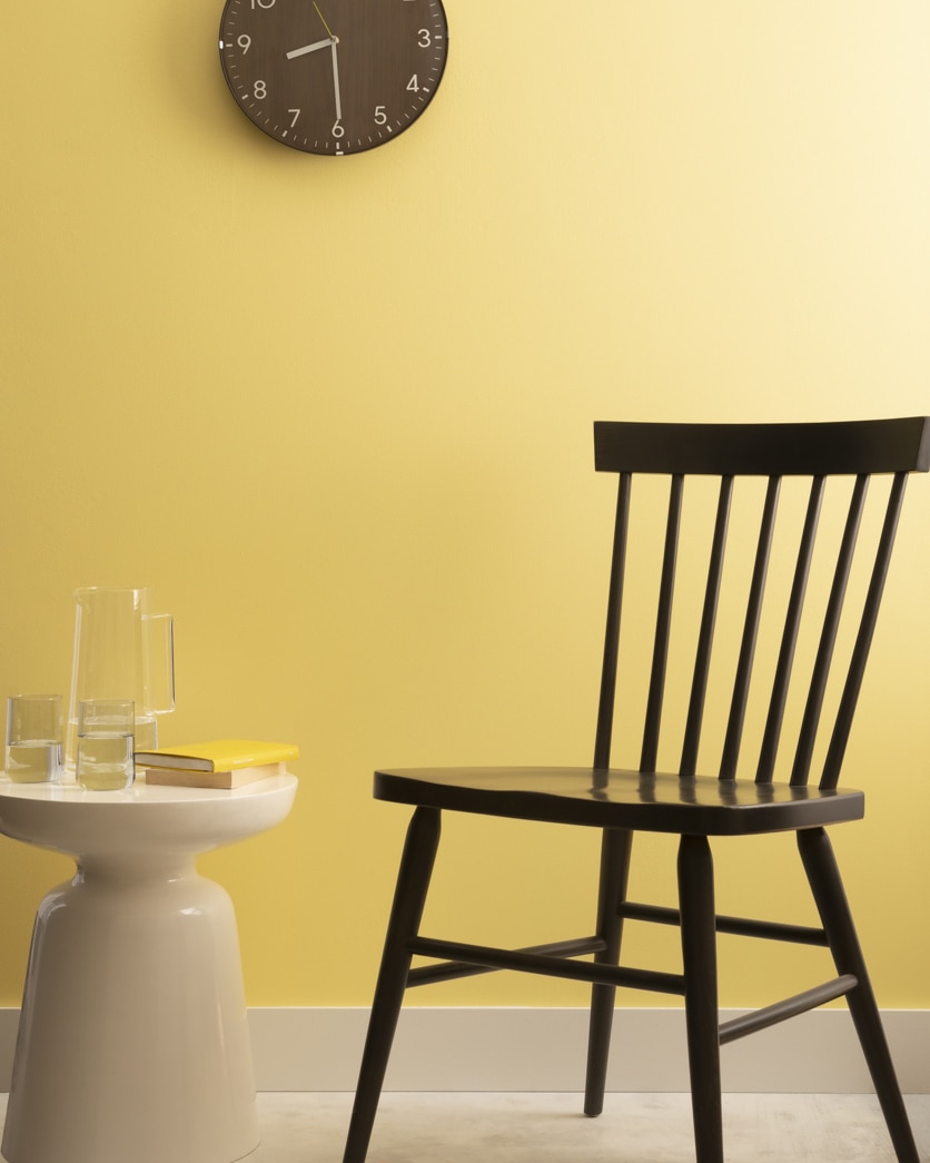 Painted wall in Lemon Meringue 2023-50