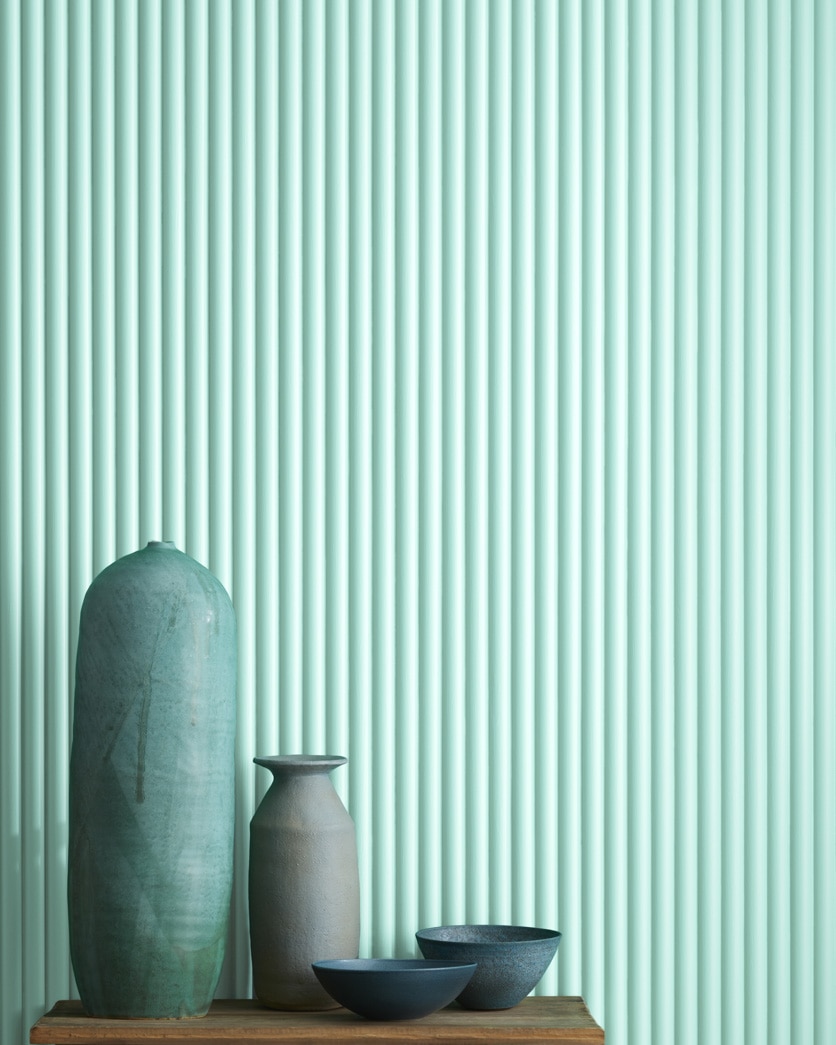 Painted wall in Light Mint 2046-70