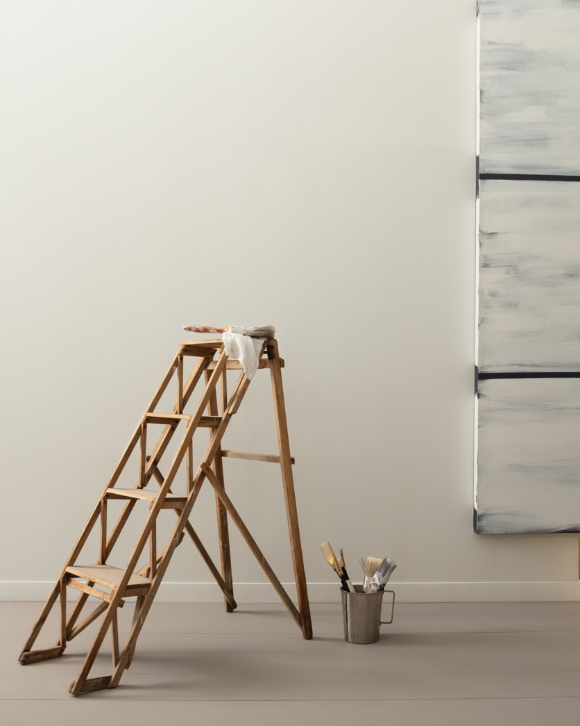 Painted wall in Light Pewter 1464