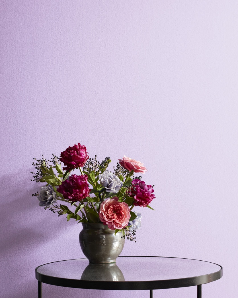 Painted wall in Lily Lavender 2071-60