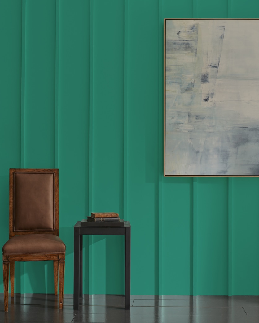 Painted wall in Lucky Shamrock 609
