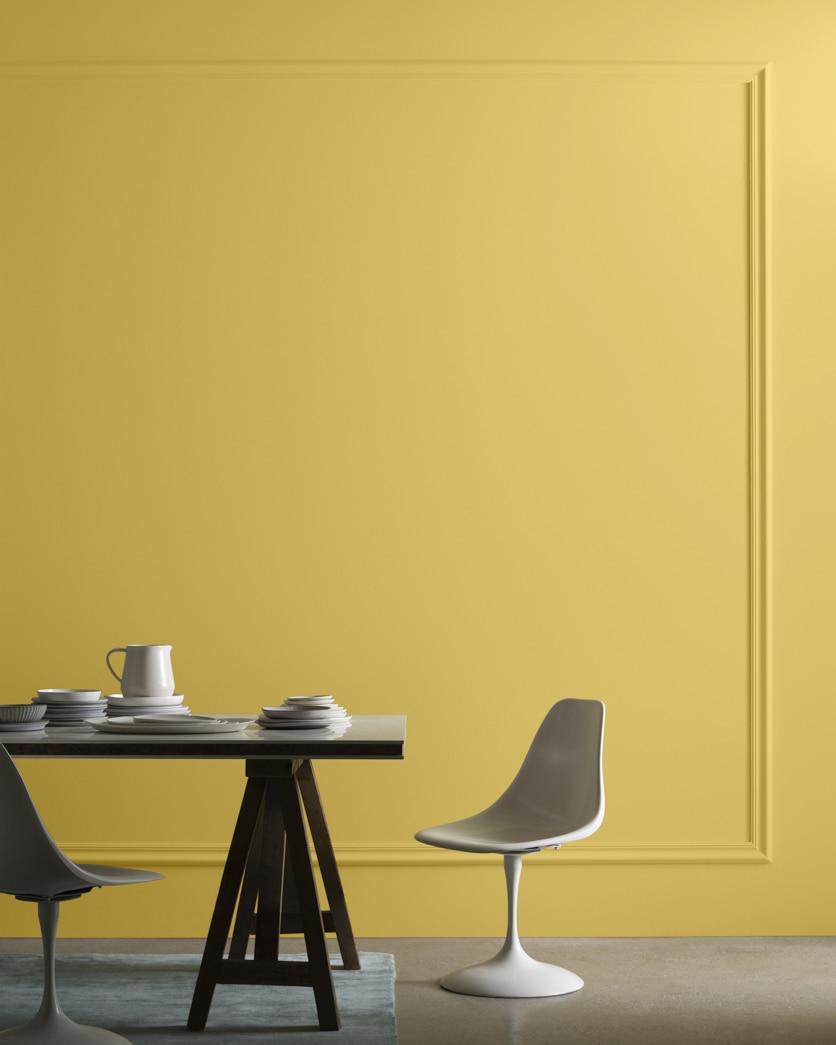 Painted wall in Luxurious Gold 286
