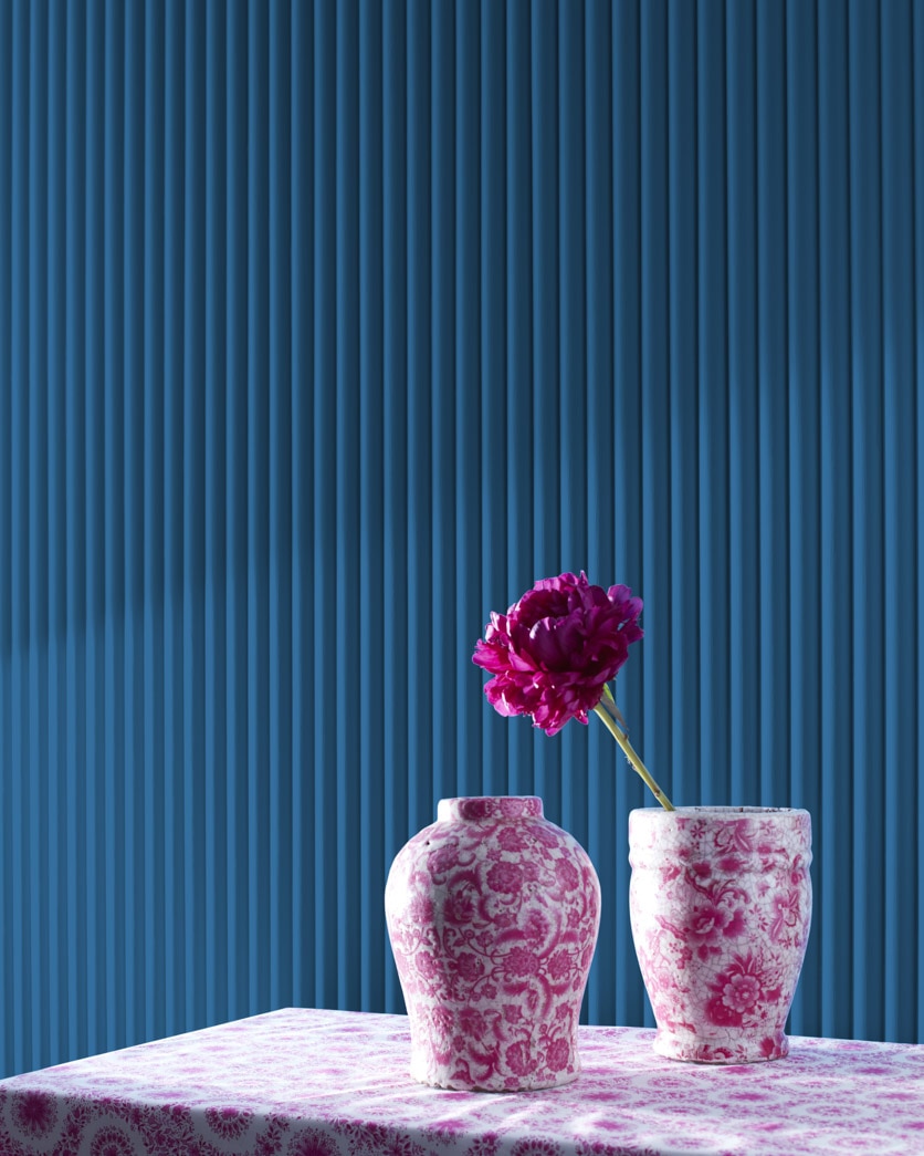 Painted wall in Marine Blue 2059-10