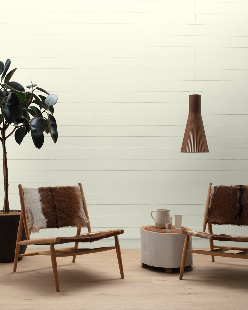 Painted wall in Meadow Mist 936