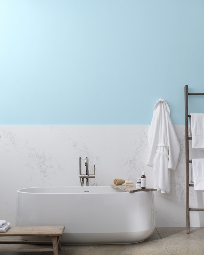 Painted wall in Mediterranean Breeze 799